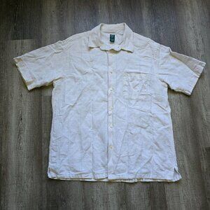 Susquehanna Trail Outfitters Shirt Men Size Large Short Sleeve Button STO Summer